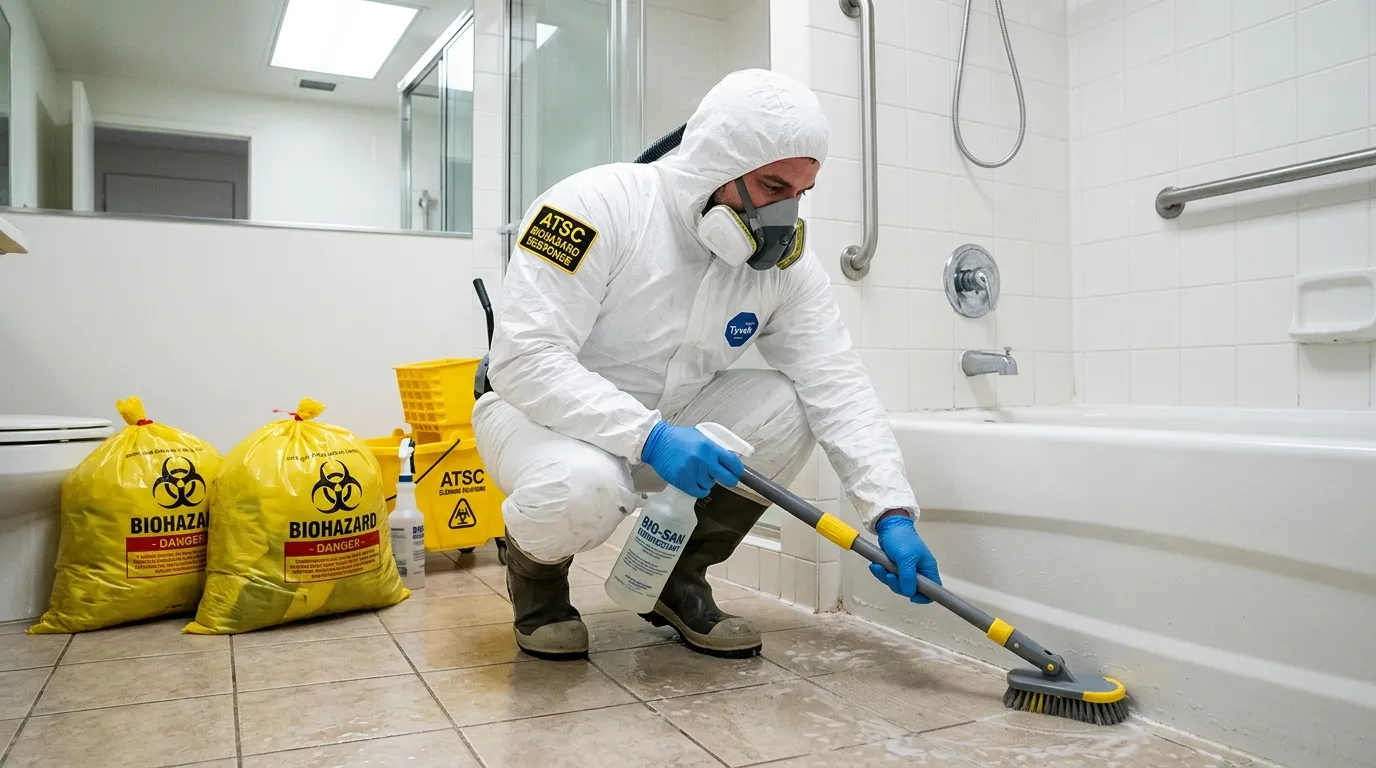 Decontamination equipment deployed for Blood Cleanup in Lake Magdalene